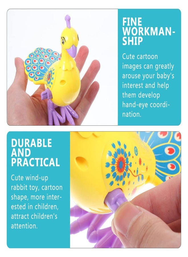 Mallexo Combo of Press and Go Moving Tiger Toy Windup Duck Toys and Penguin Toy for Boys & Girls 3PCS Bird Toys Set 3+ Year Old Moving Cartoon Car Birthday Gifts Animal Toys for Kids(Duck_Peng_Tigar) - Image 5